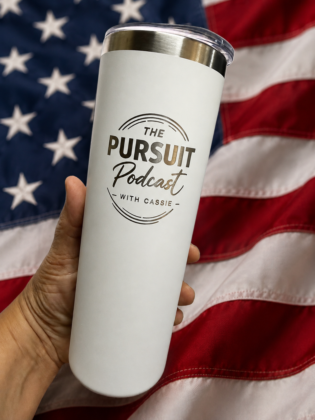 Still Pursuing White Coffee Tumbler – 20 oz Insulated Travel Mug